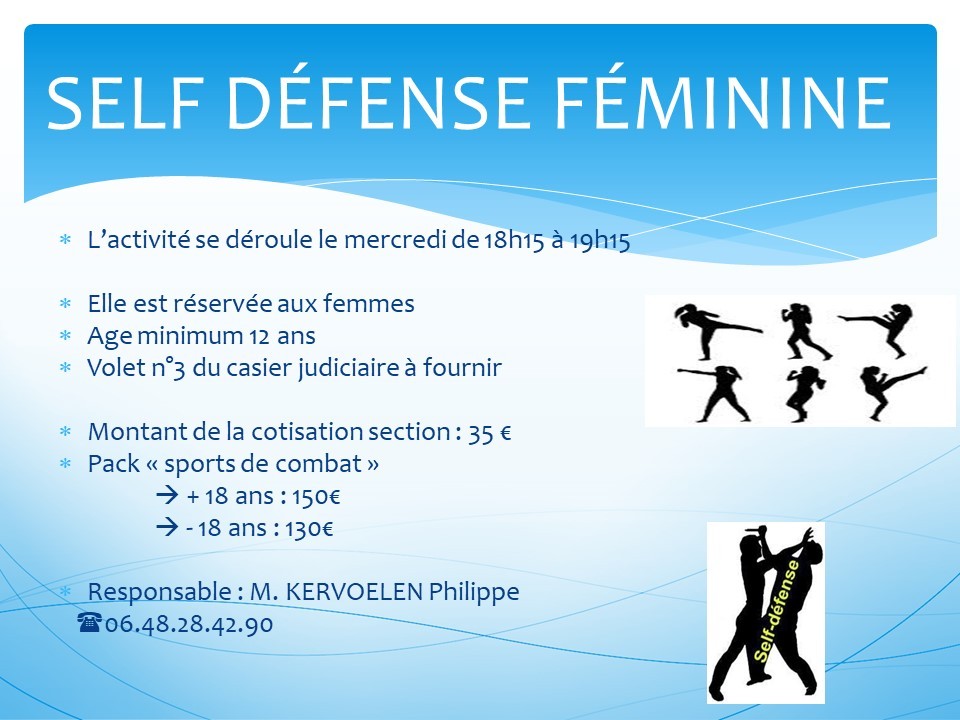 Self défense féminine